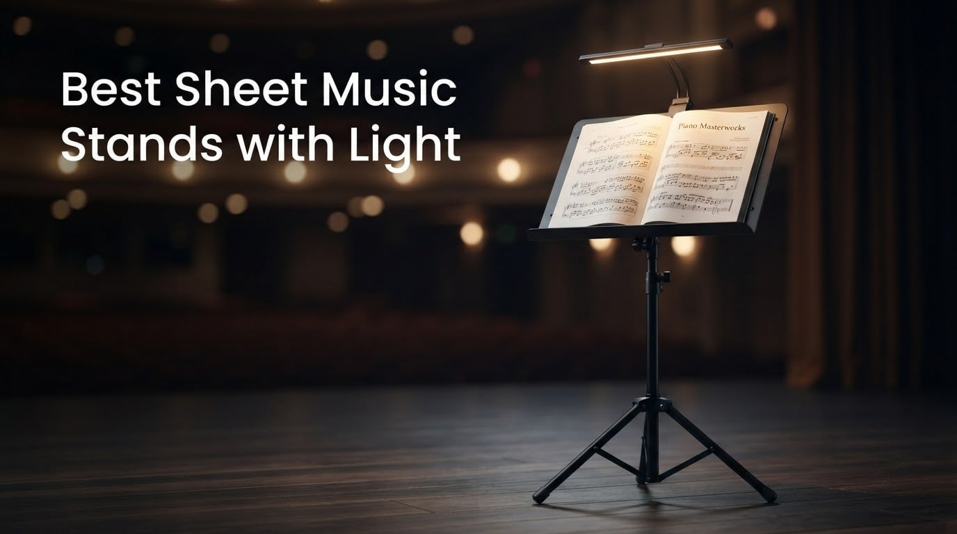 8 Best Sheet Music Stands with Light (October 2026) Tested Picks
