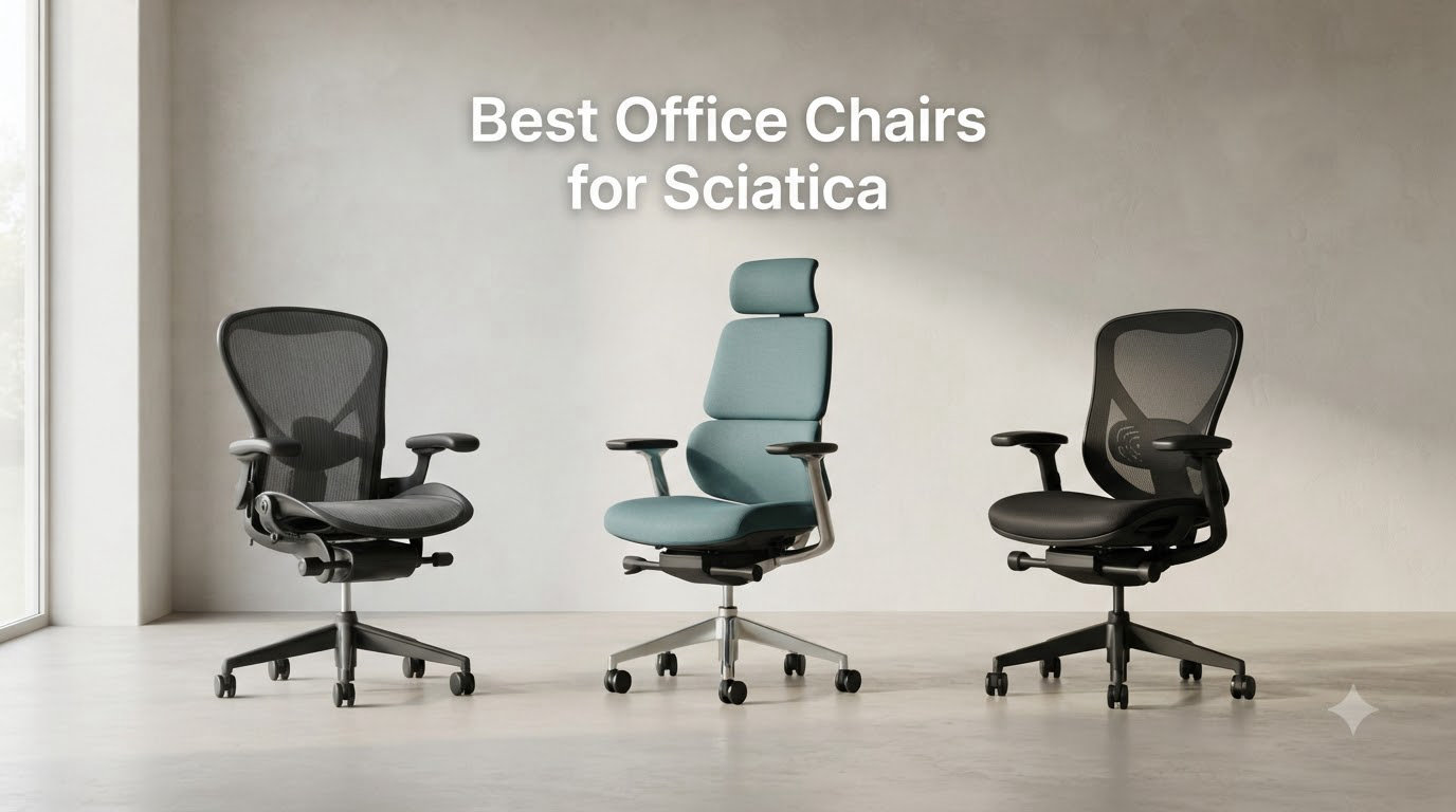 8 Best Office Chairs for Sciatica (September 2026) Top Picks