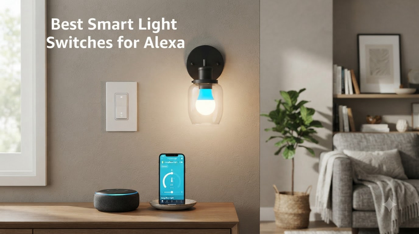 8 Best Smart Light Switches for Alexa (September 2026)