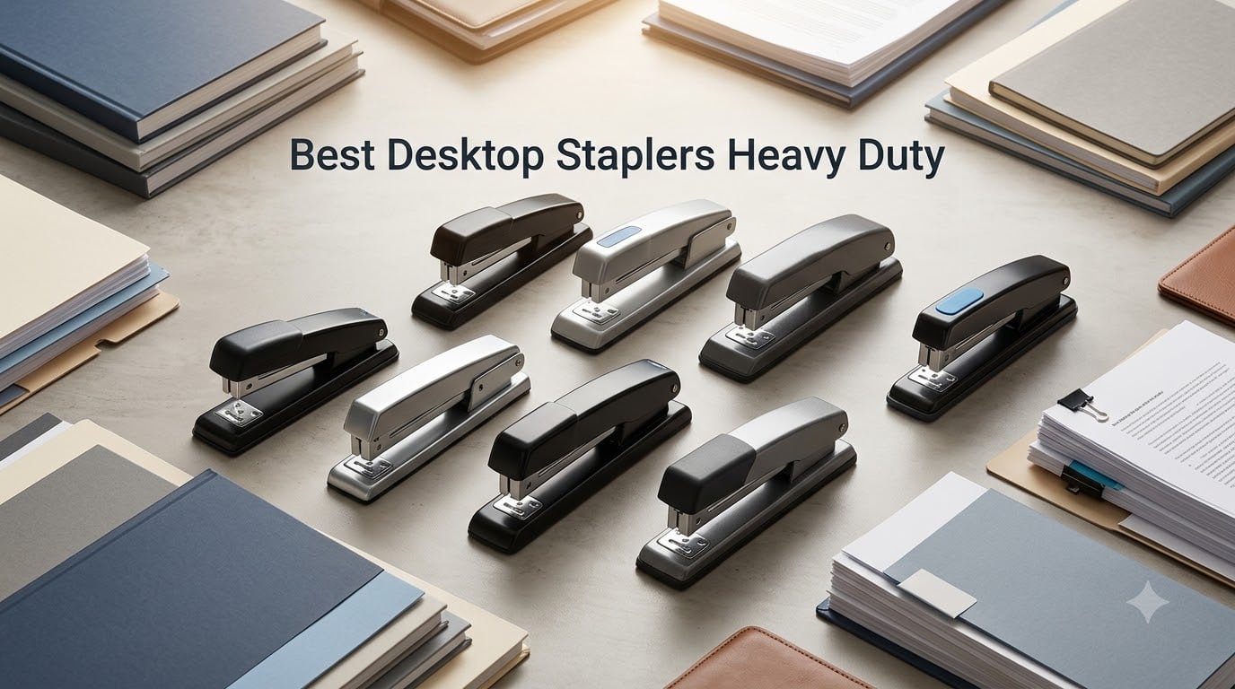 8 Best Desktop Staplers Heavy Duty (September 2026) Tested and Ranked