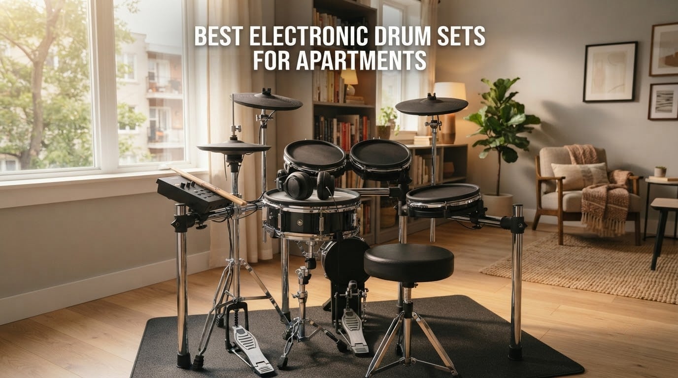 Best Electronic Drum Sets for Apartments
