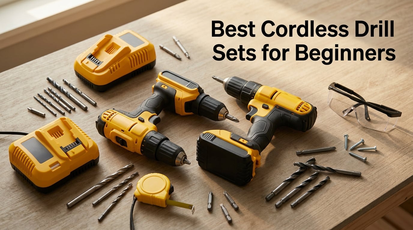 10 Best Cordless Drill Sets for Beginners (October 2026)