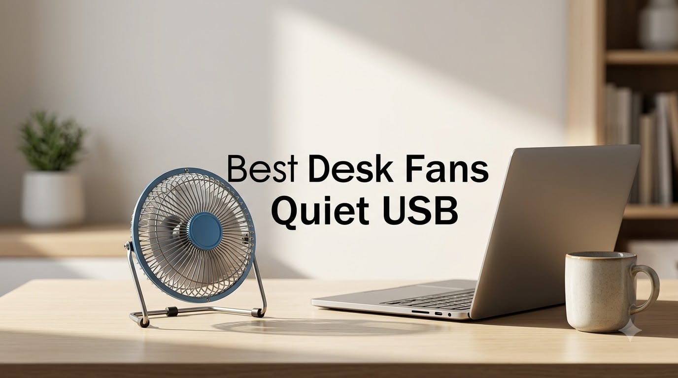 8 Best Quiet USB Desk Fans (September 2026) Tested Reviews