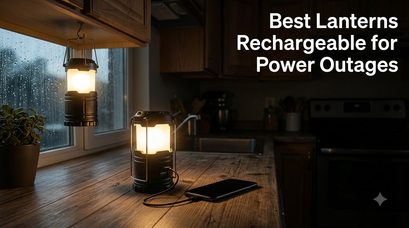 Best Lanterns Rechargeable for Power Outages