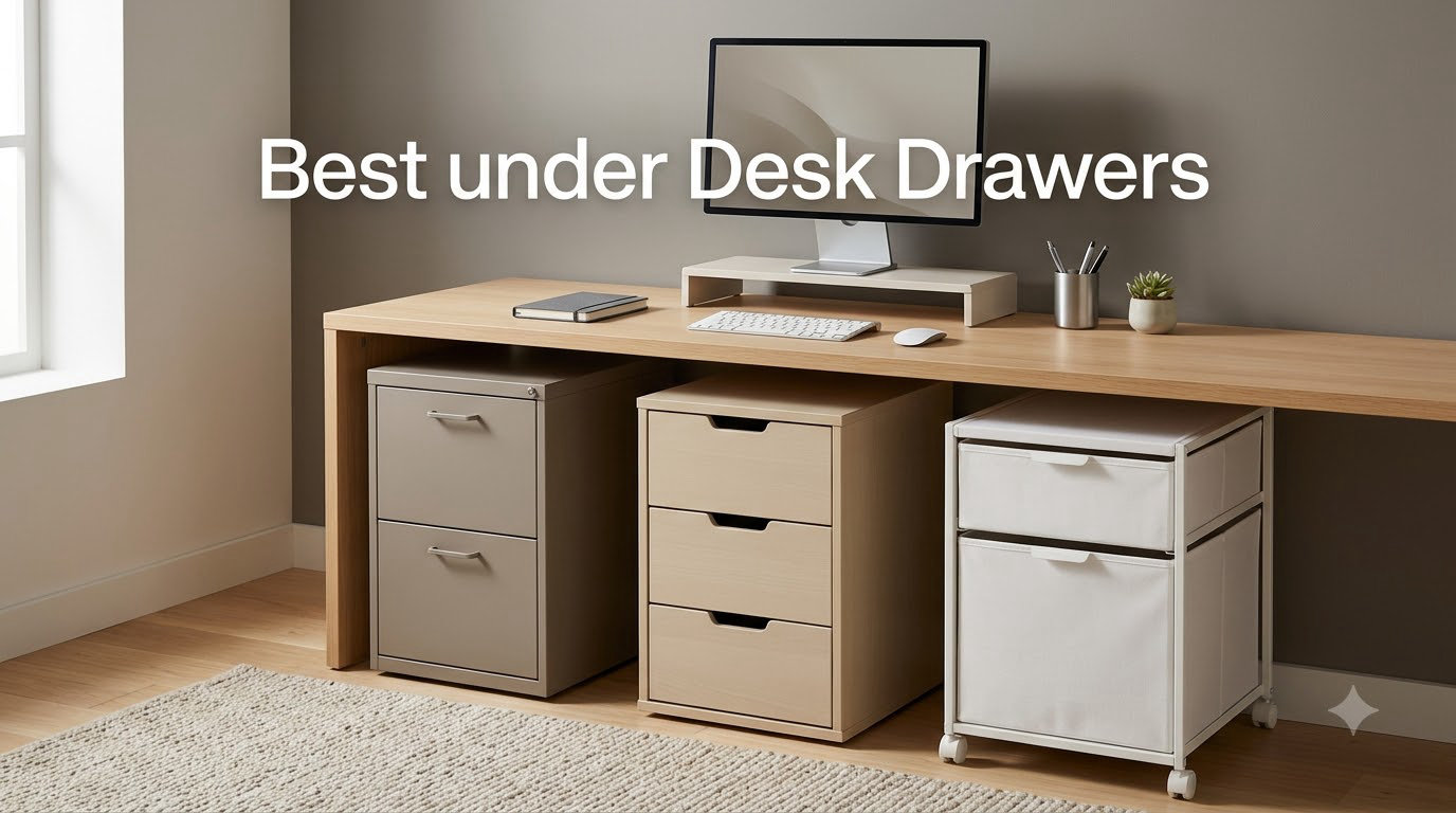 7 Best Under Desk Drawers (September 2026) Expert Reviews