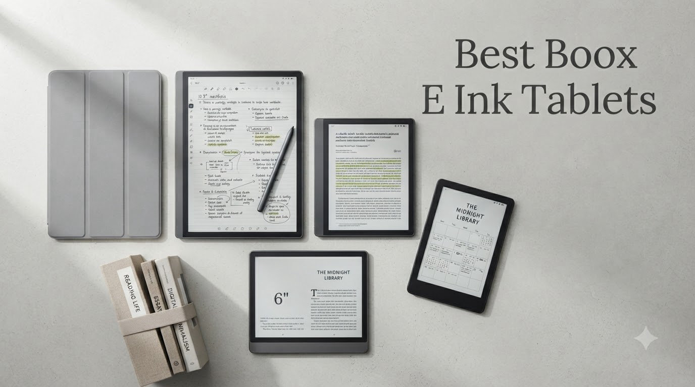 5 Best Boox E Ink Tablets (September 2026) Expert Reviews