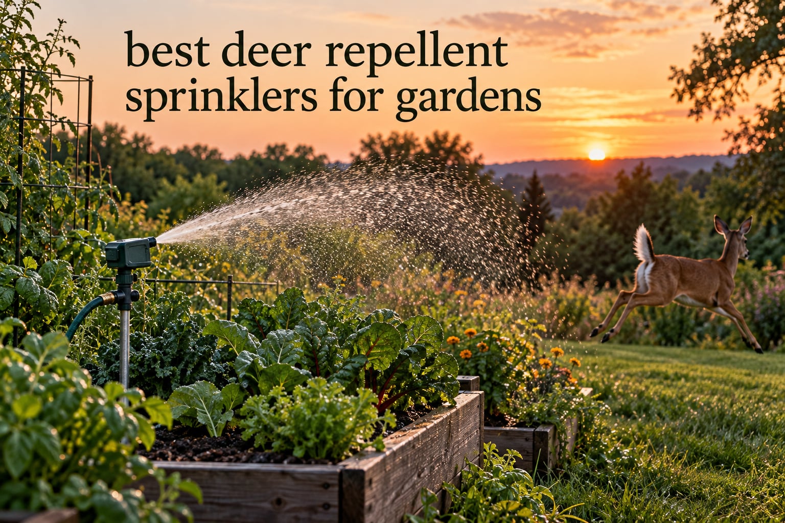 8 Best Deer Repellent Sprinklers for Gardens (October 2026)