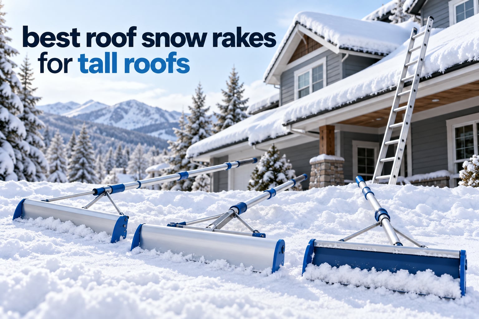 best roof snow rakes for tall roofs