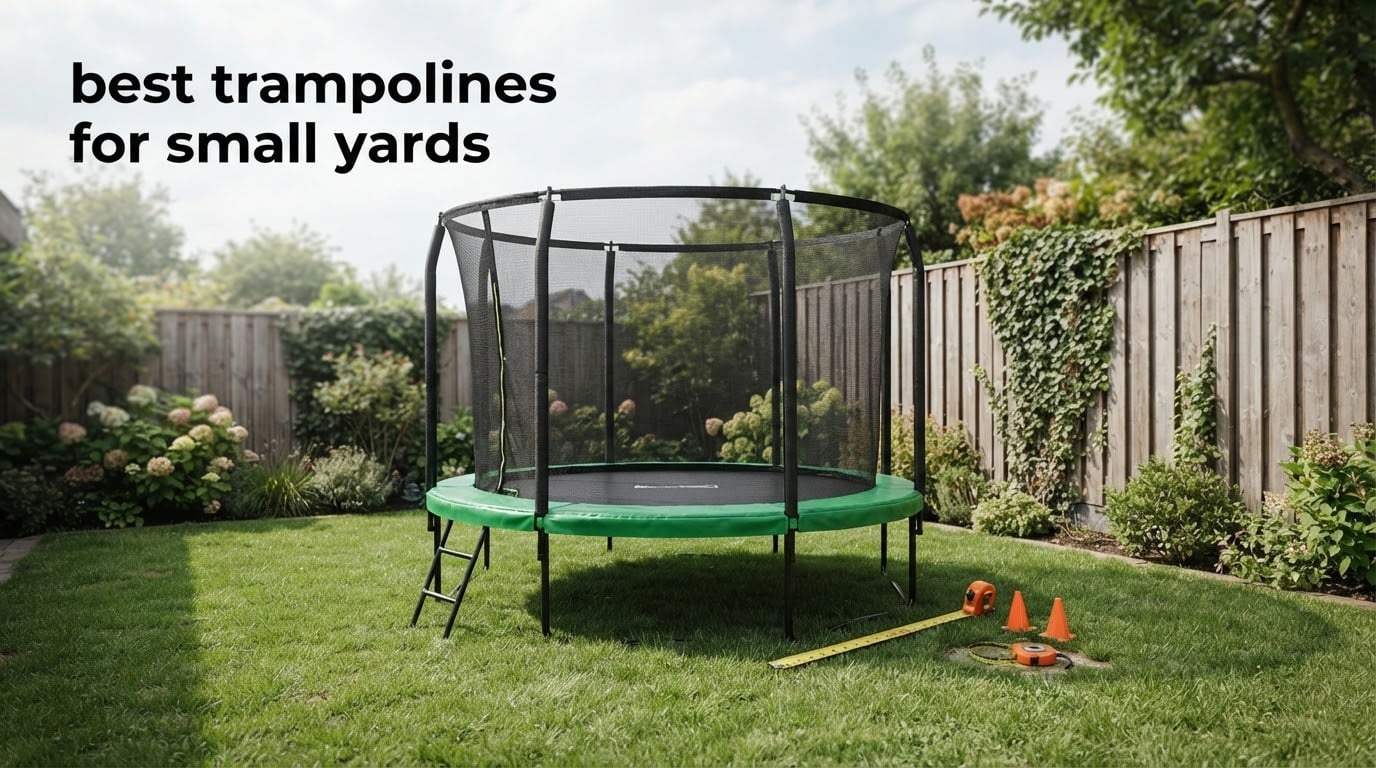 best trampolines for small yards