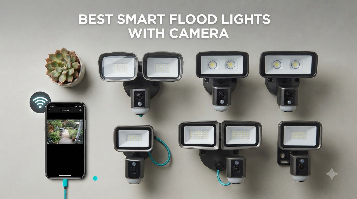 8 Best Smart Flood Lights with Camera (September 2026) Expert Tested