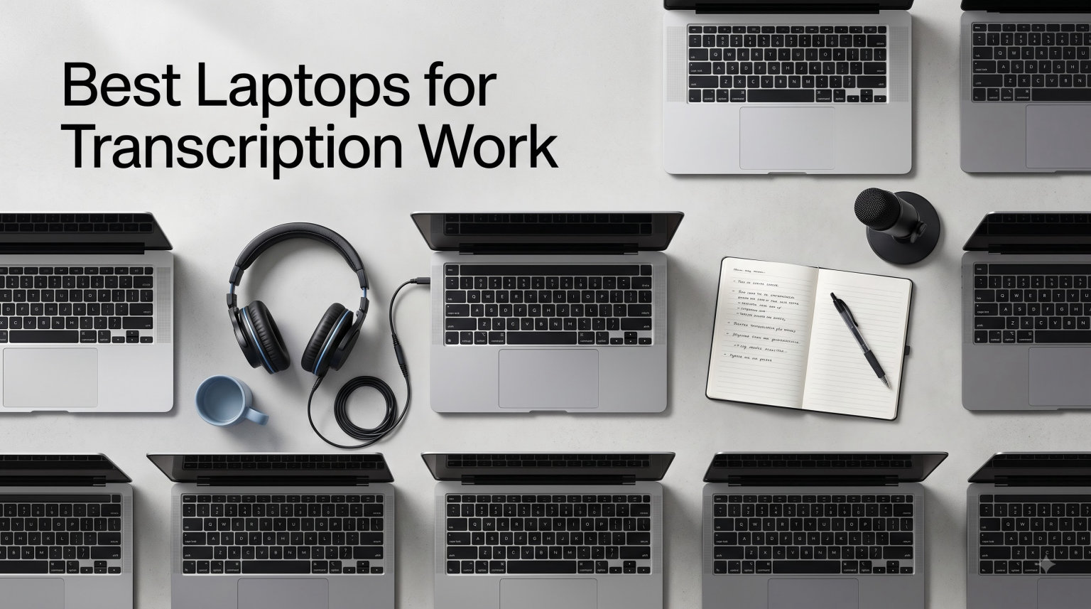 8 Best Laptops for Transcription Work (September 2026) Tested Picks