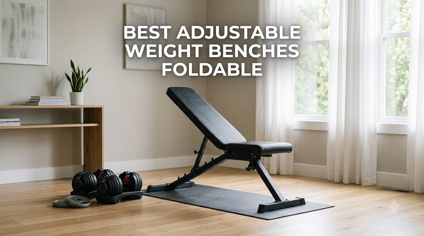 8 Best Adjustable Weight Benches Foldable (October 2026) Tested
