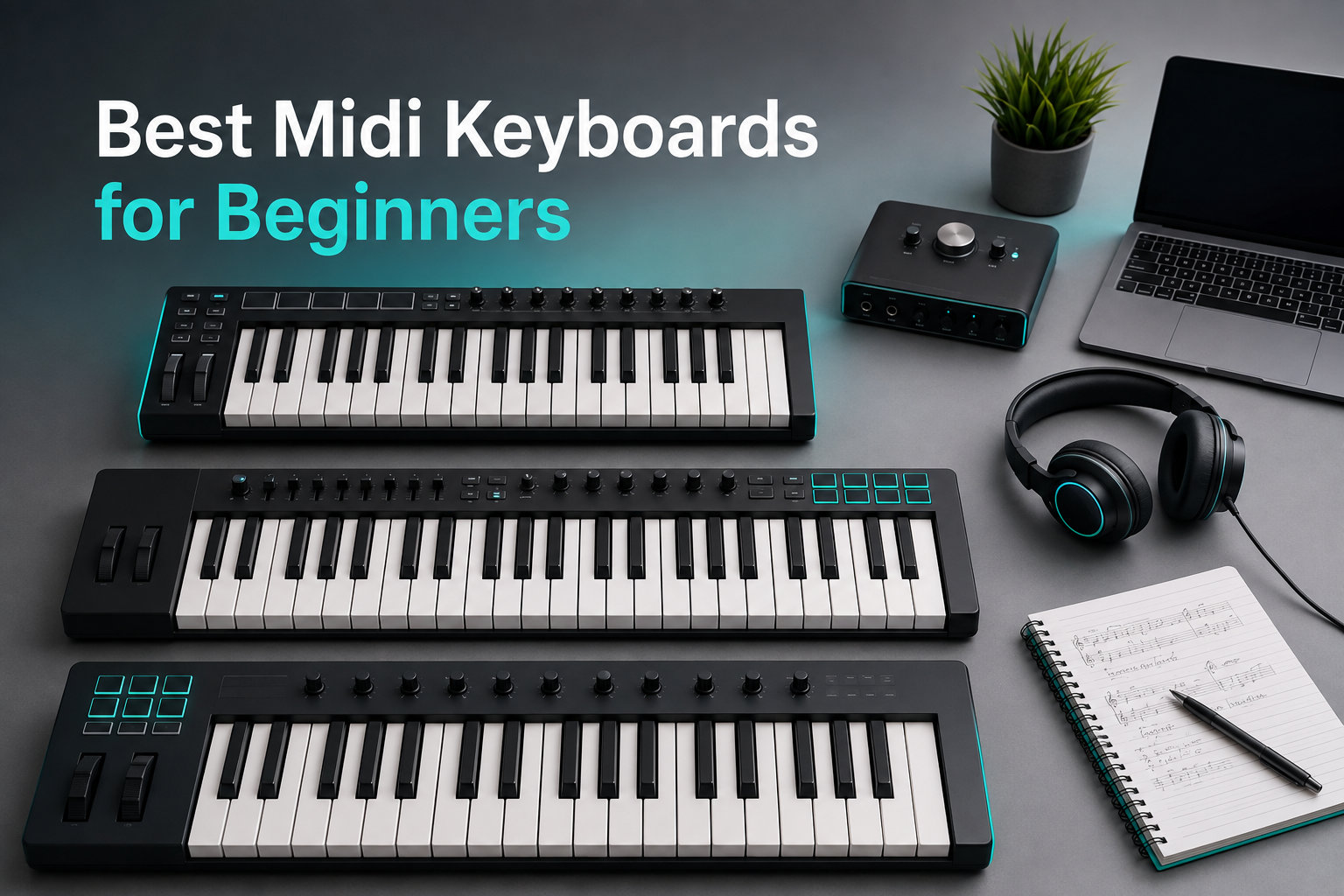 8 Best Midi Keyboards for Beginners (September 2026) Tested Picks
