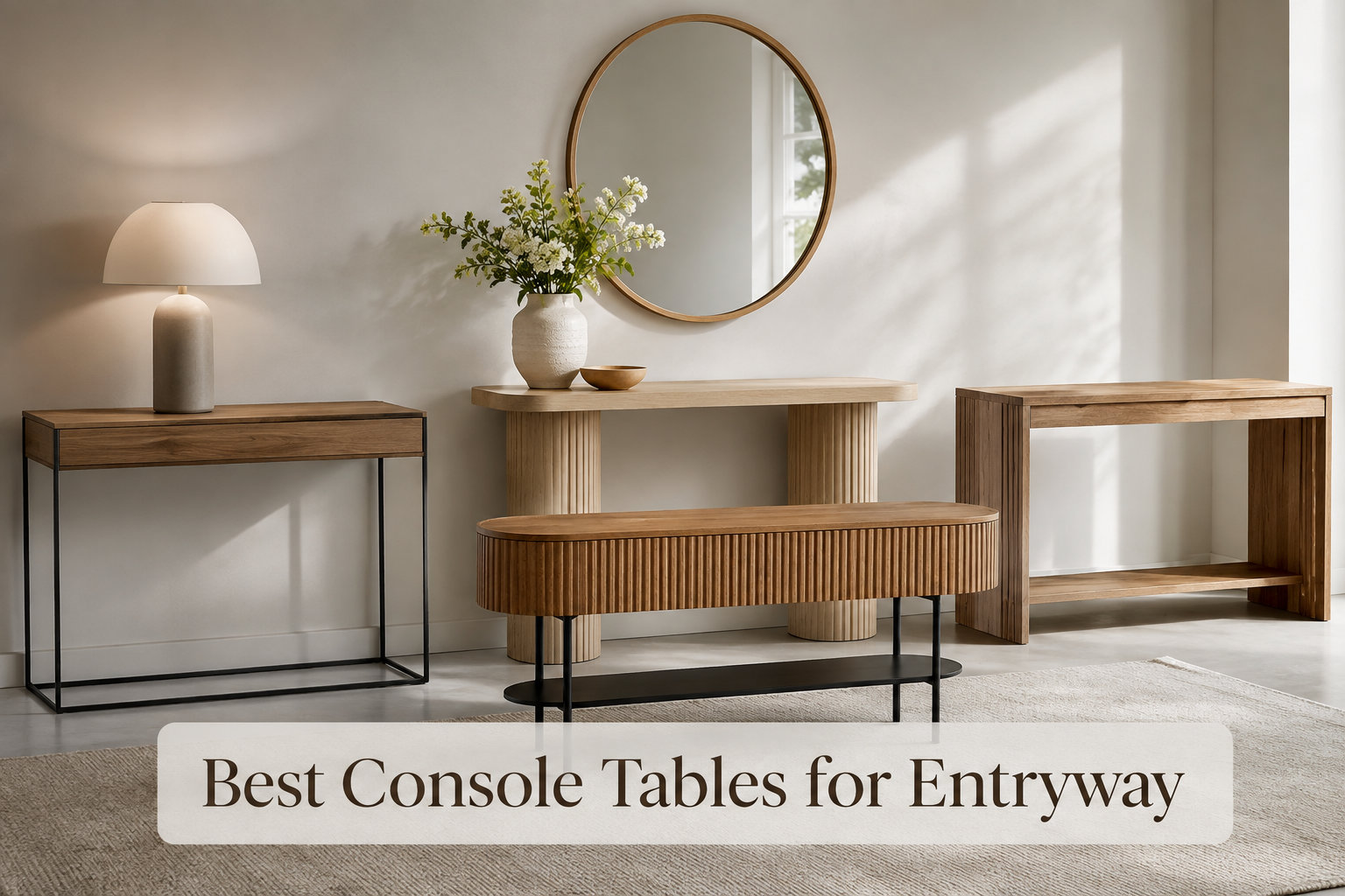 8 Best Console Tables for Entryway (September 2026) Top Picks
