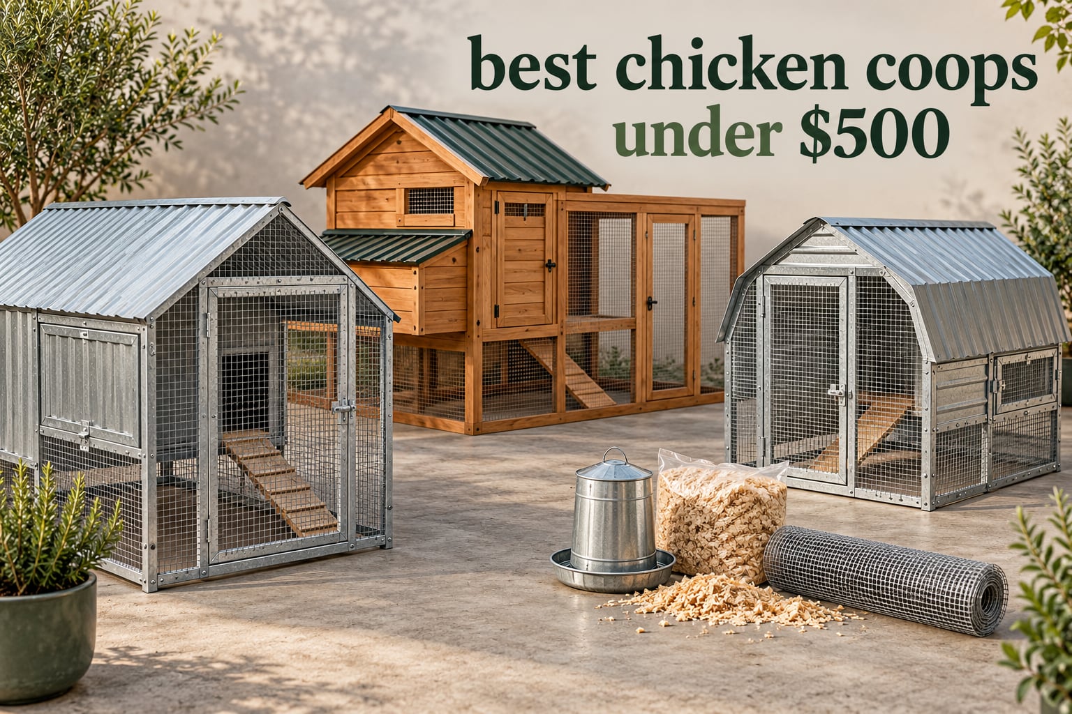10 Best Chicken Coops Under $500 (October 2026)