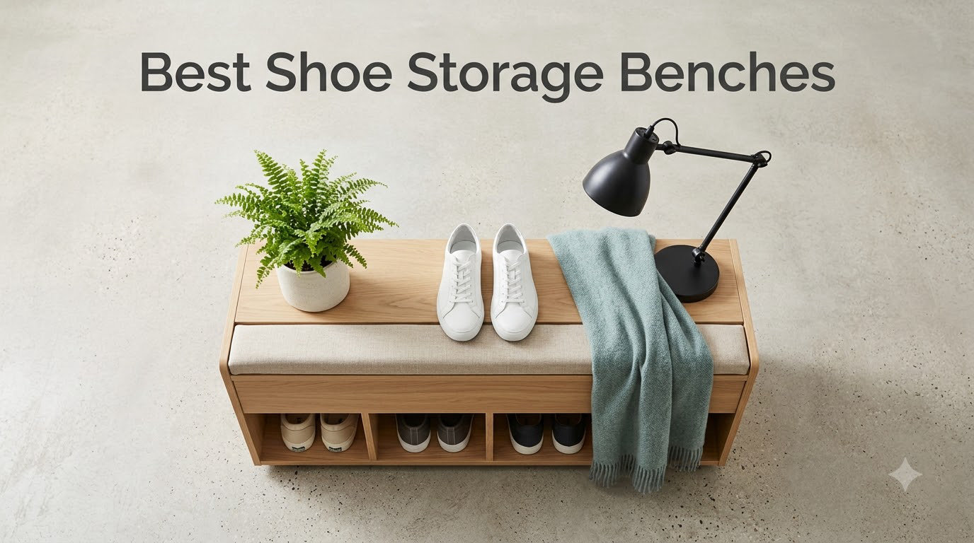 8 Best Shoe Storage Benches (2026) Tested & Ranked