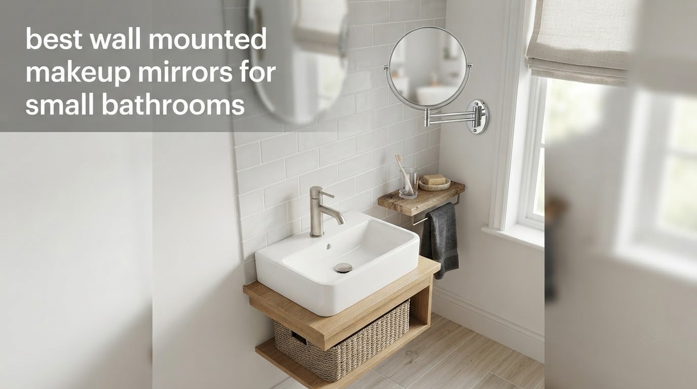 10 Best Wall Mounted Makeup Mirrors for Small Bathrooms (2026)