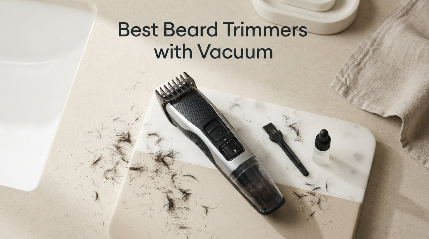8 Best Beard Trimmers with Vacuum (September 2026) Mess-Free Picks
