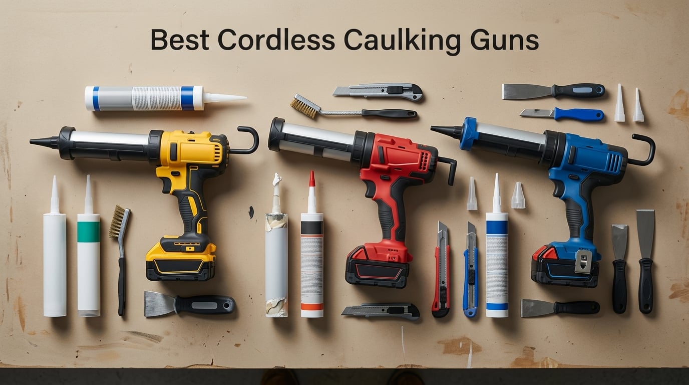 10 Best Cordless Caulking Guns (October 2026) Tested & Reviewed