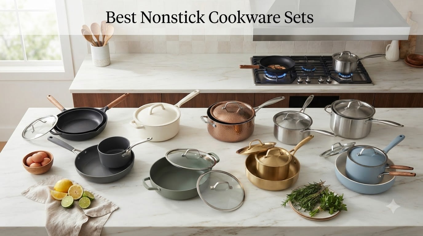 8 Best Nonstick Cookware Sets (September 2026) Tested and Reviewed