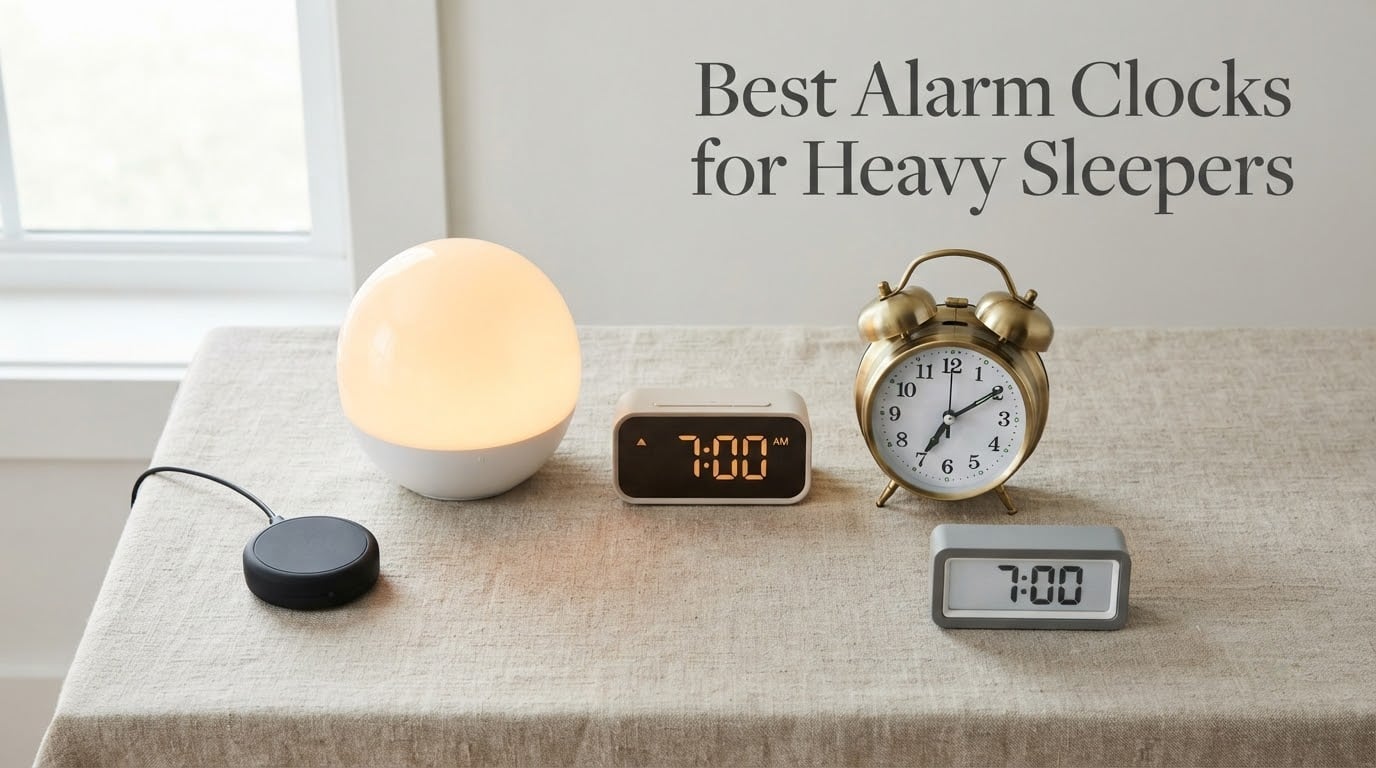 10 Best Alarm Clocks for Heavy Sleepers (October 2026)
