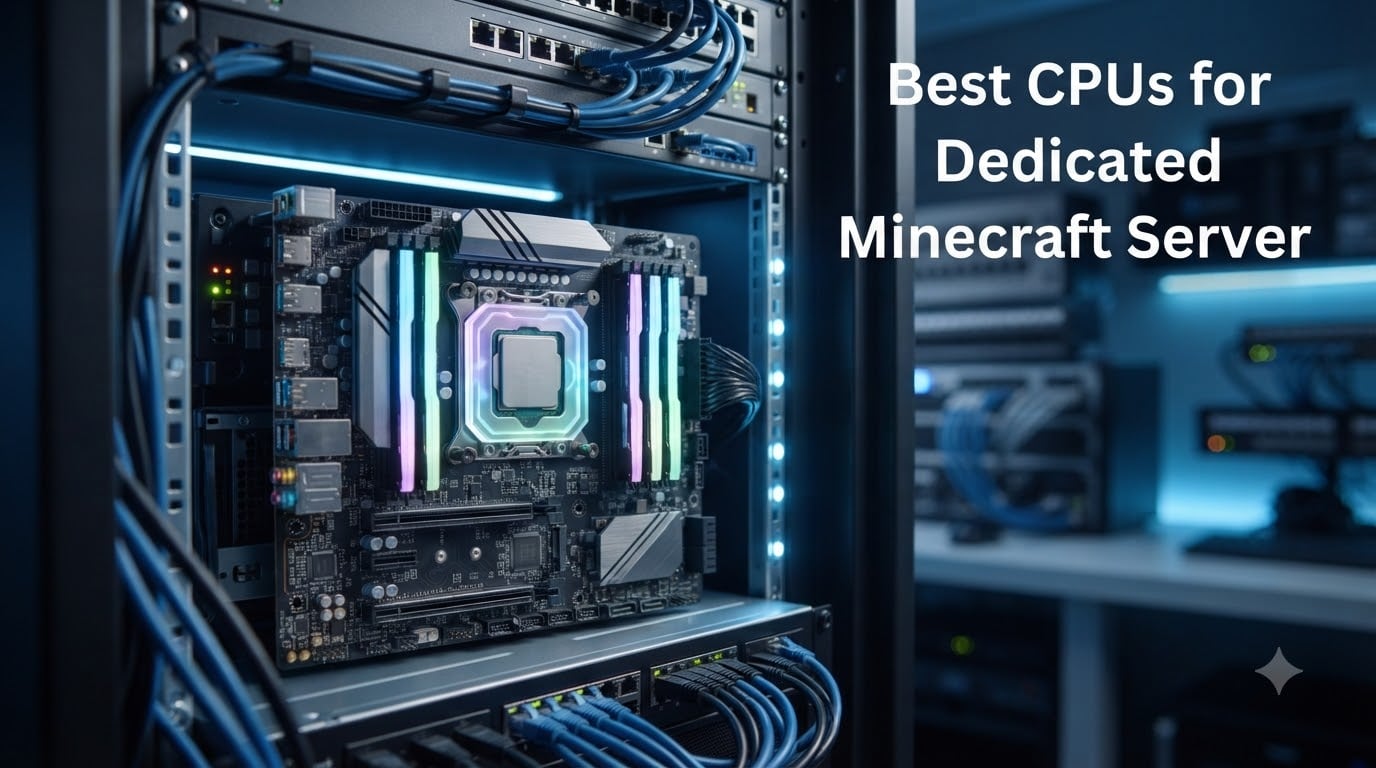 8 Best CPUs for Dedicated Minecraft Server (September 2026) Experts Guide