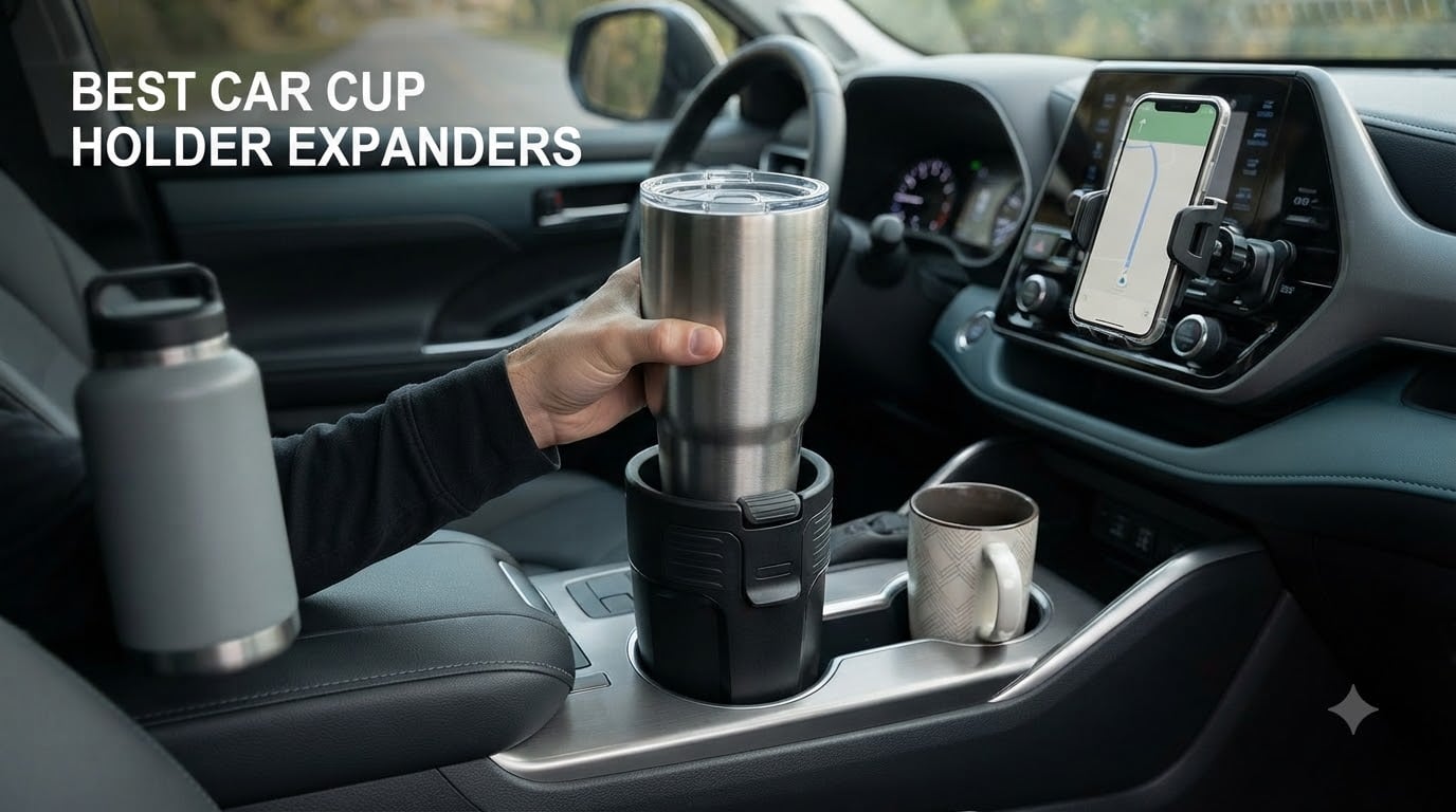 8 Best Car Cup Holder Expanders (September 2026) Tested & Ranked