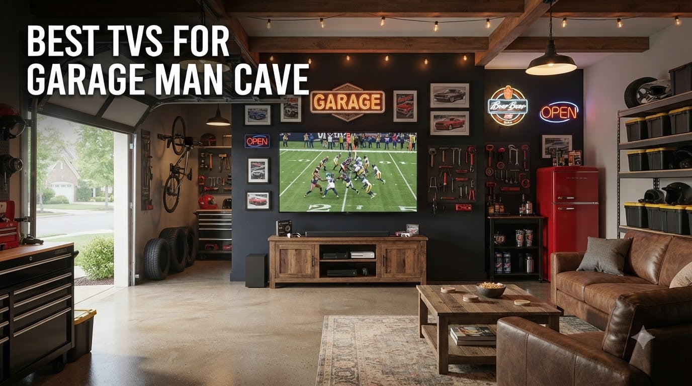 8 Best TVs for Garage Man Cave (September 2026) Tested & Ranked