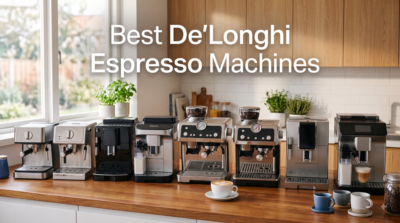 8 Best delonghi espresso machines (September 2026) Tested & Ranked