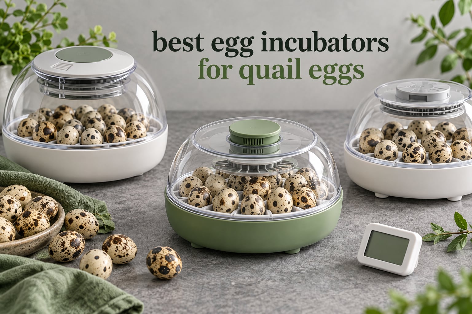 10 Best Egg Incubators for Quail Eggs (October 2026)