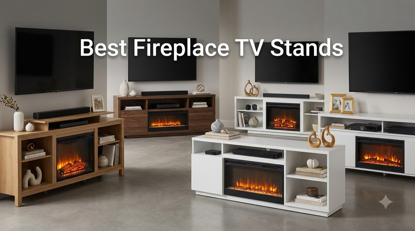 8 Best Fireplace TV Stands (September 2026) Expert Reviews