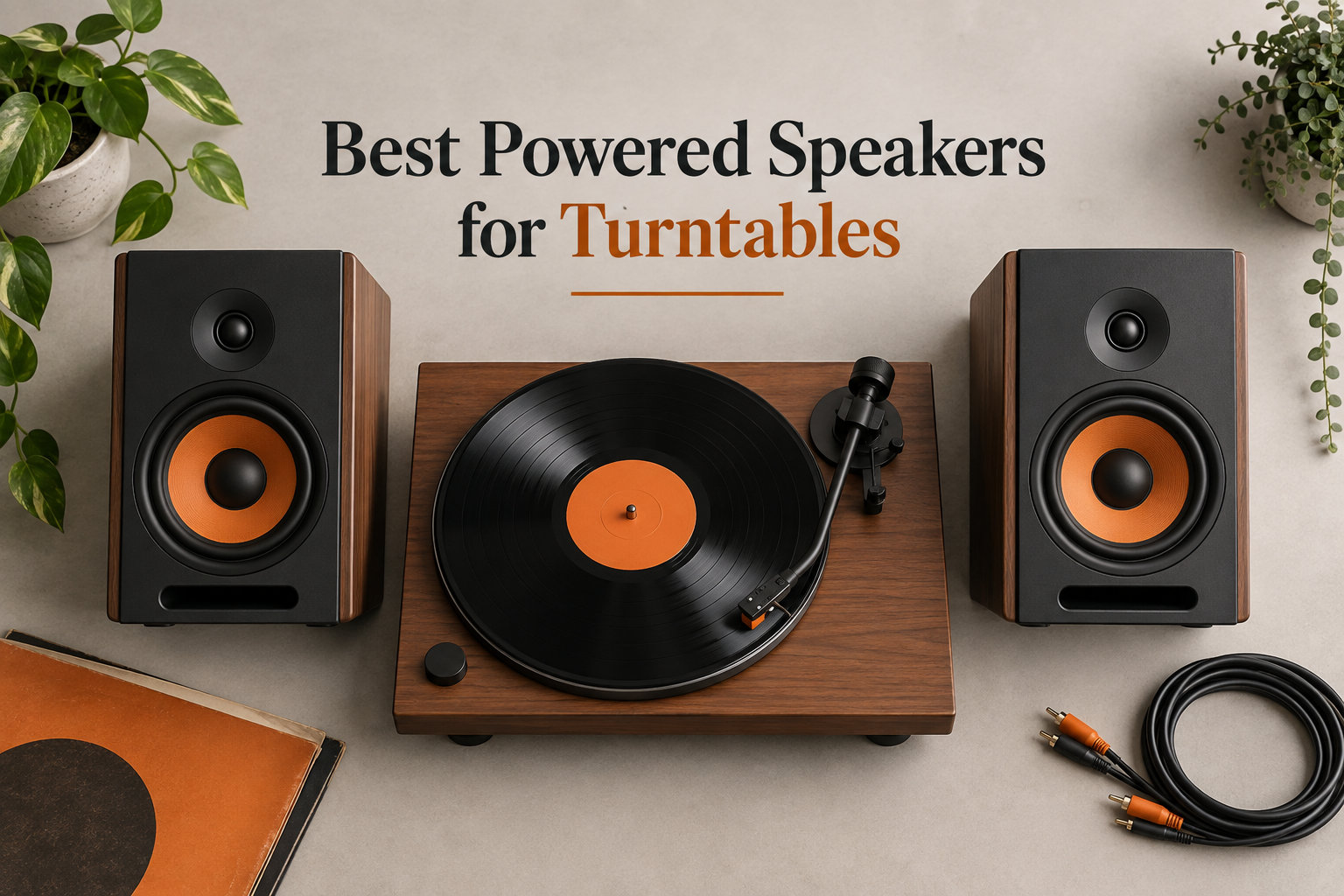 6 Best Powered Speakers for Turntables (September 2026)