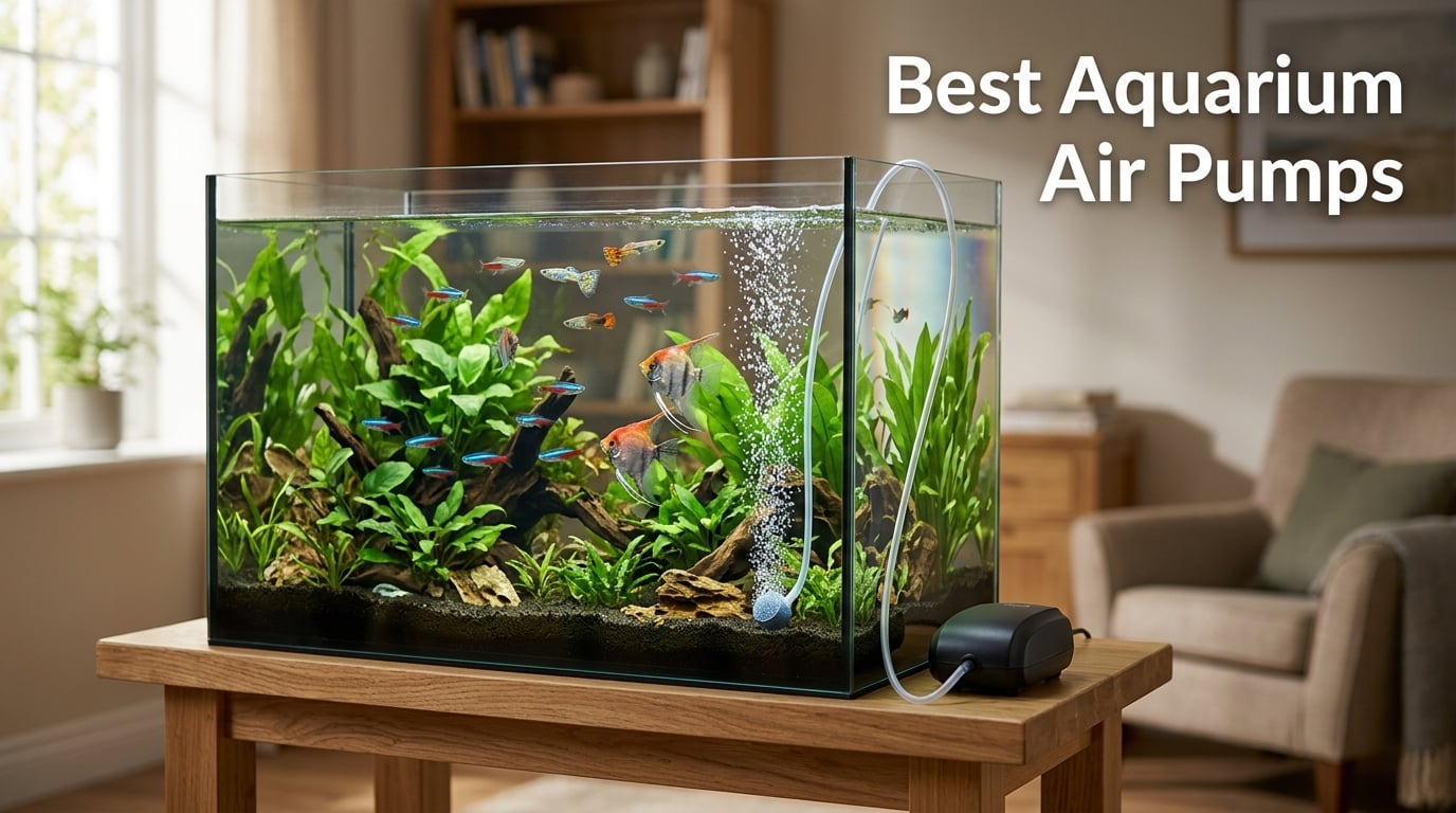 10 Best Aquarium Air Pumps (September 2026) Tested and Ranked