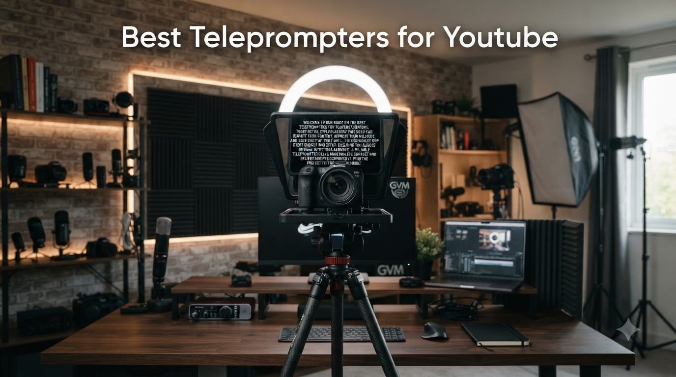 8 Best Teleprompters for YouTube (September 2026) Tested & Ranked