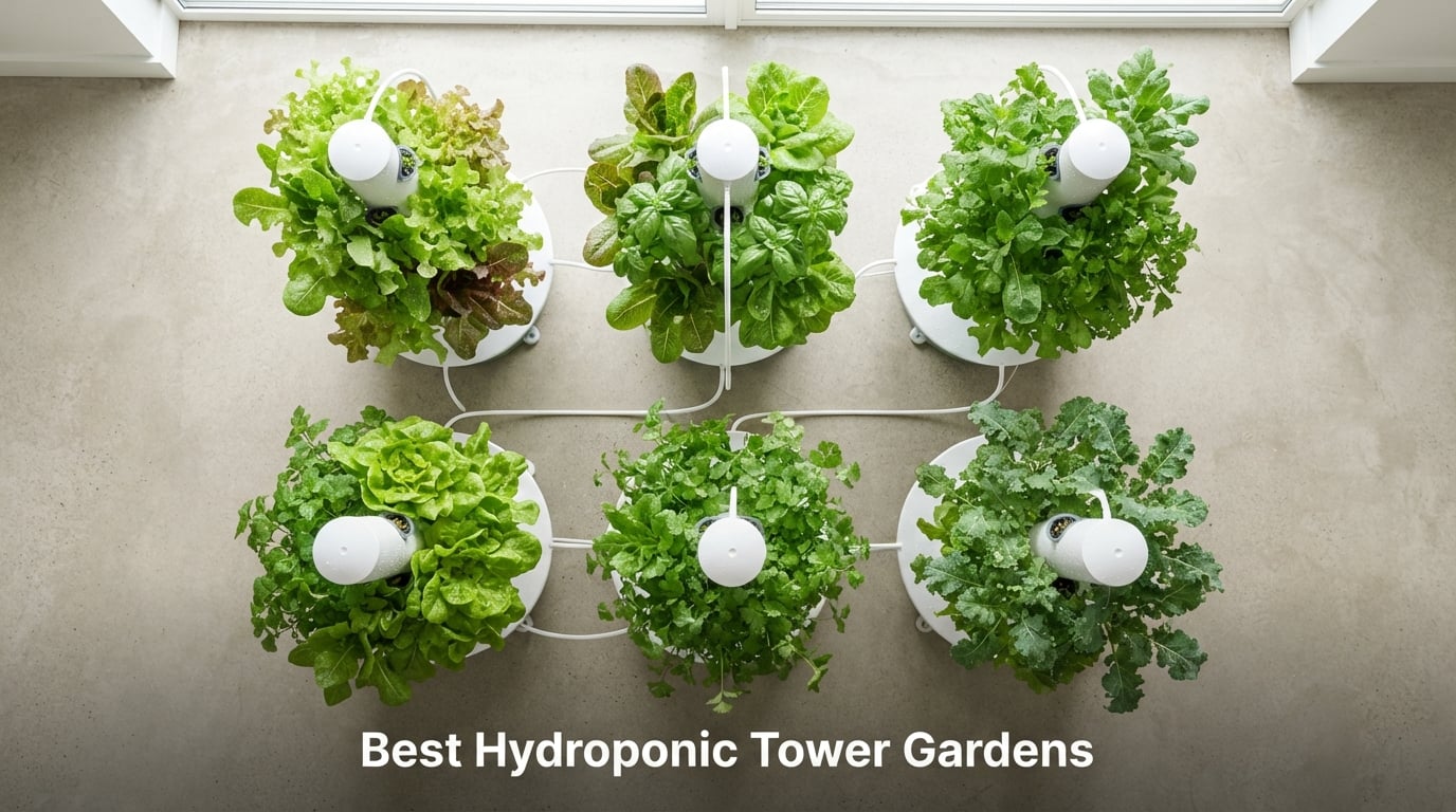 Best Hydroponic Tower Gardens