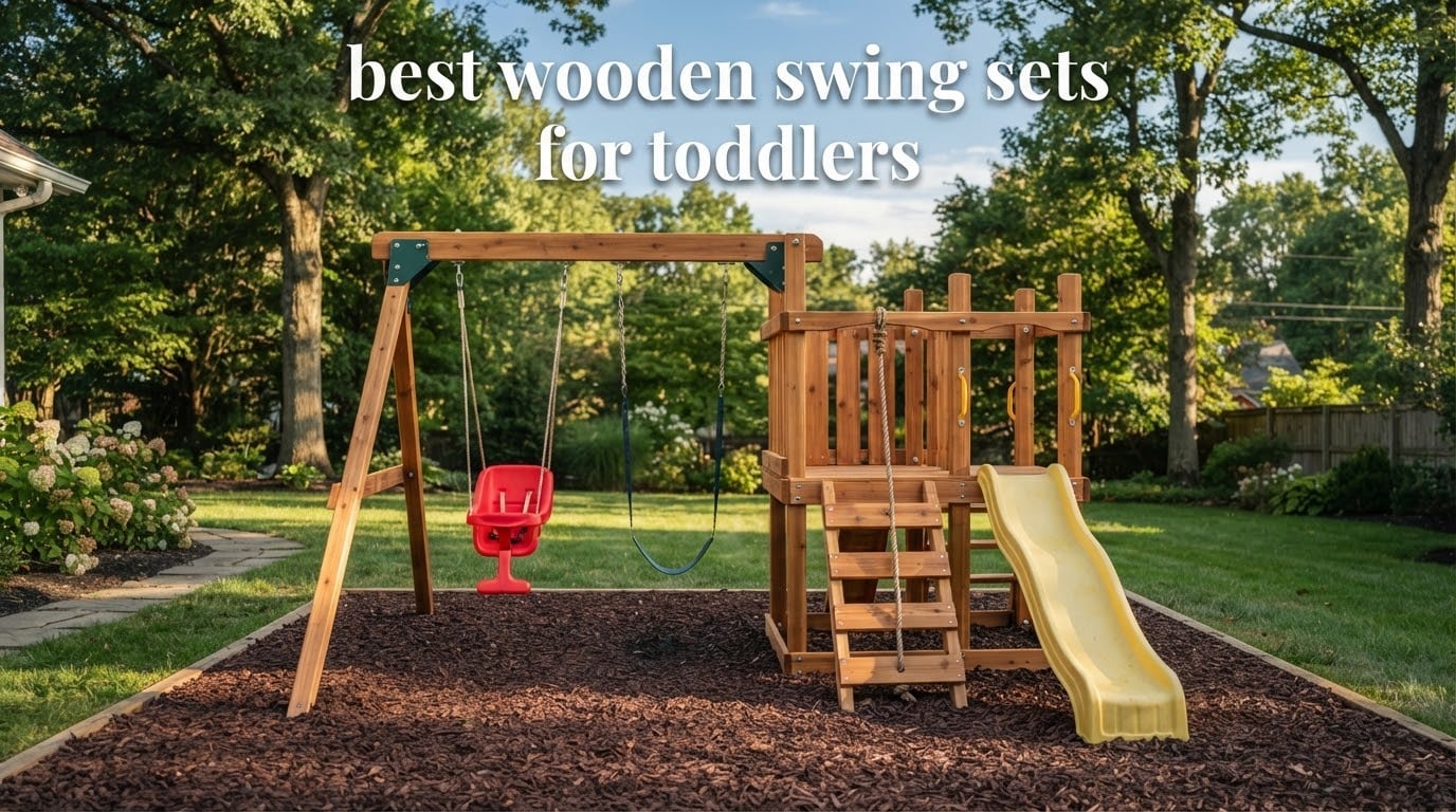 12 Best Wooden Swing Sets for Toddlers (October 2026) Reviewed