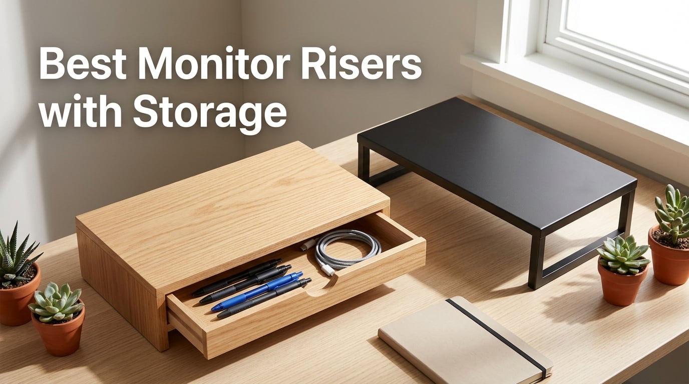 8 Best Monitor Risers with Storage (September 2026) Picks