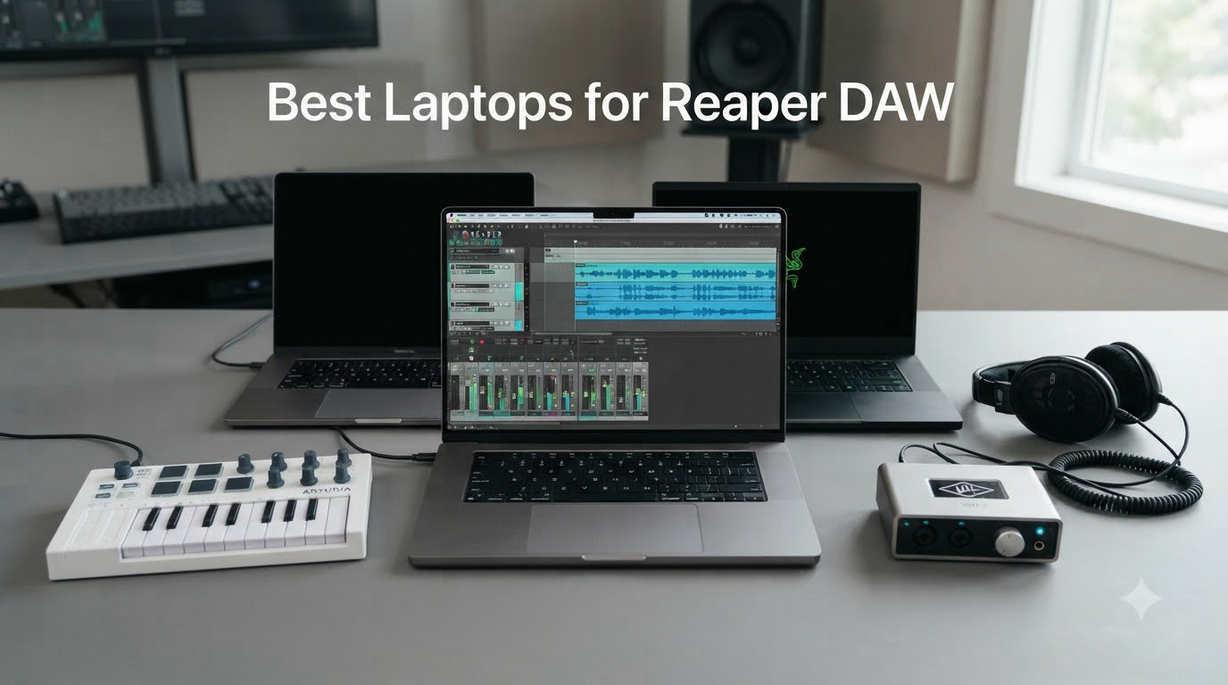 8 Best Laptops for Reaper DAW (September 2026) Tested Hands-On
