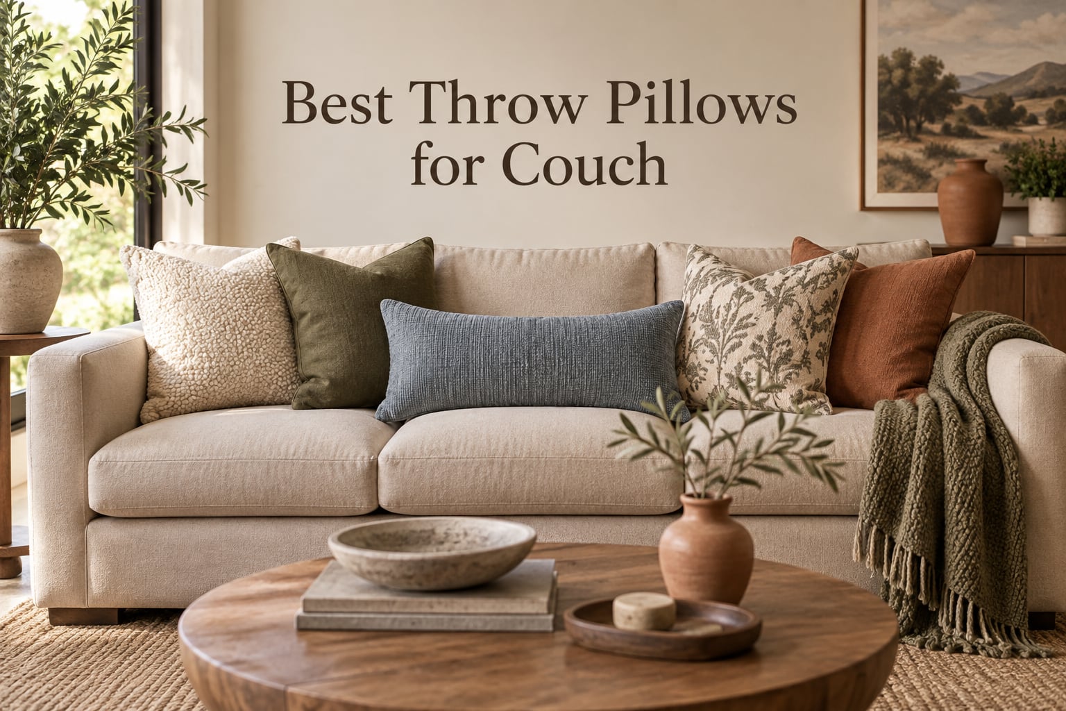 Best Throw Pillows for Couch