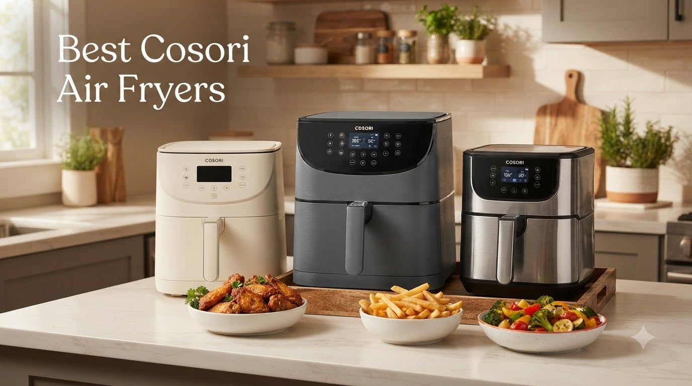 8 Best Cosori Air Fryers (September 2026) Tested & Reviewed