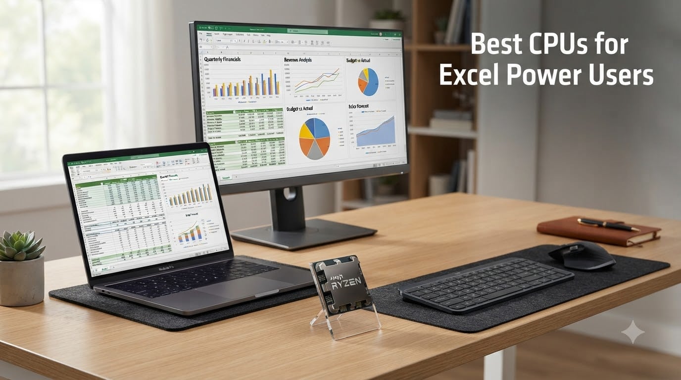 10 Best CPUs for Excel Power Users (September 2026) Tested & Ranked