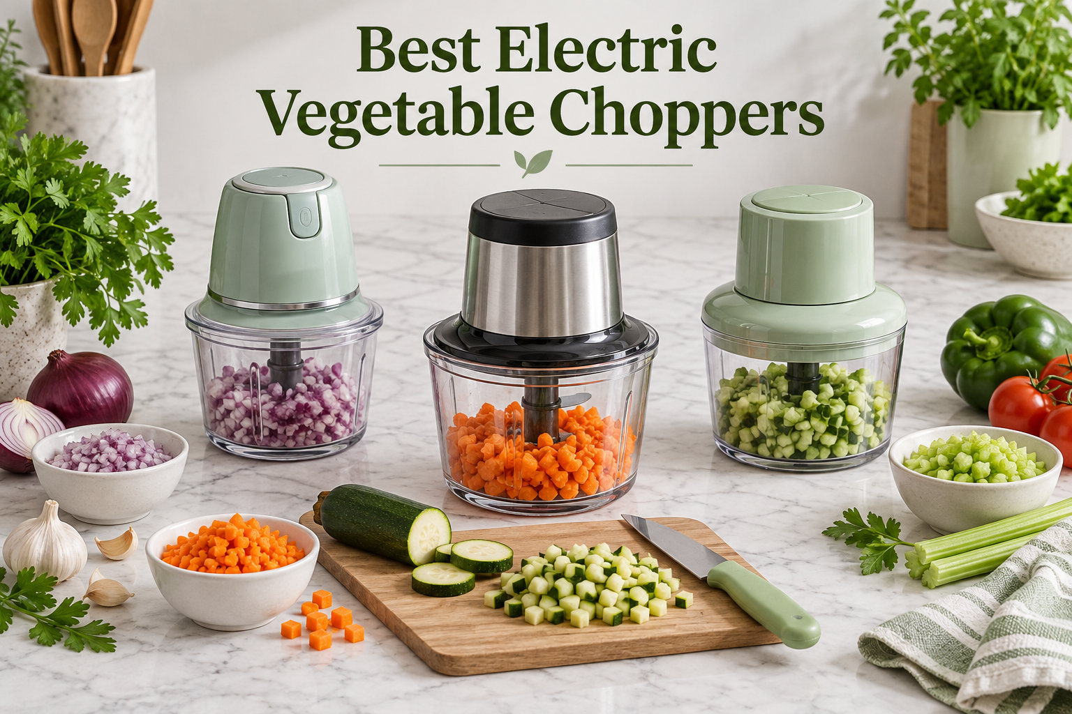 8 Best Electric Vegetable Choppers (September 2026) Tested & Ranked