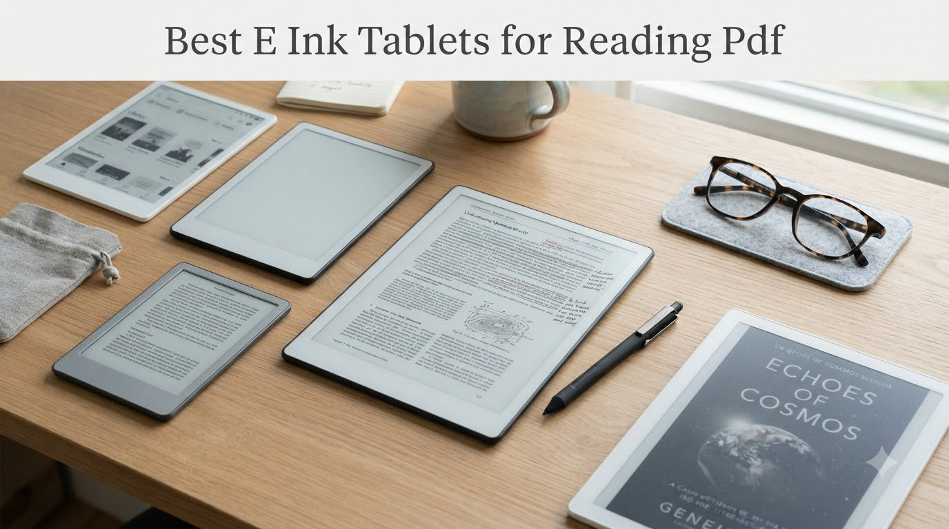 8 Best E Ink Tablets for Reading PDF (September 2026) Tested & Ranked