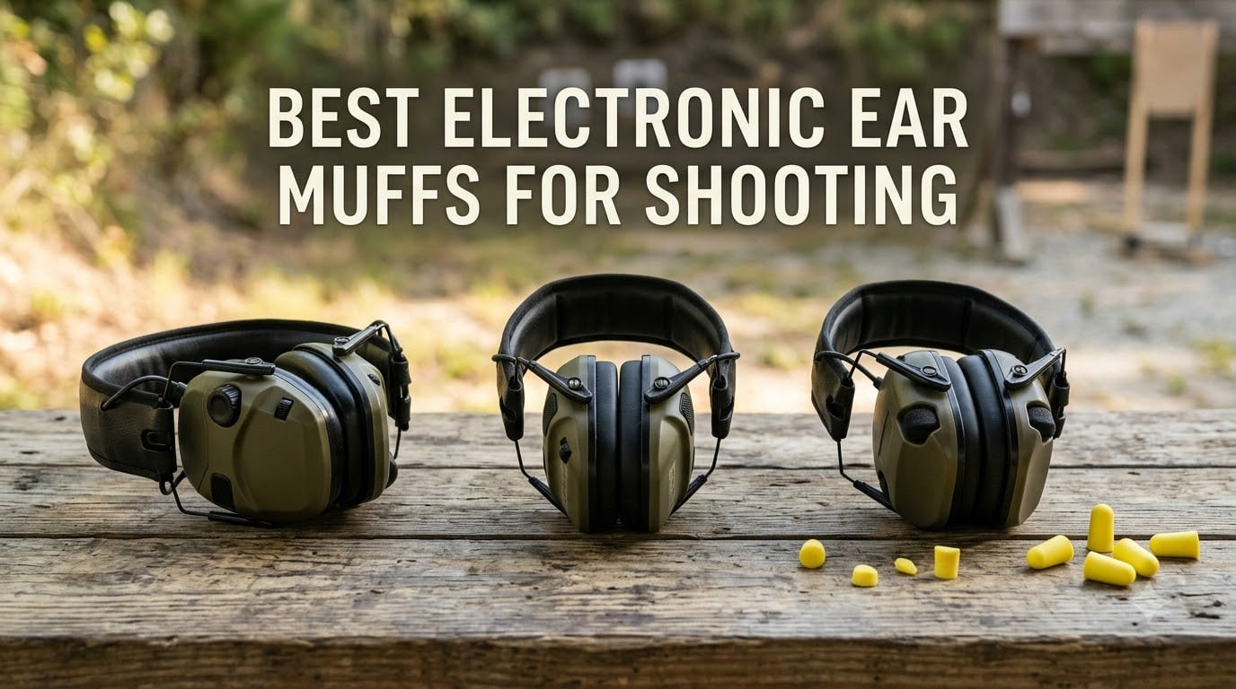 10 Best Electronic Ear Muffs for Shooting (September 2026) Tested