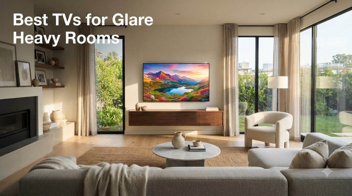 8 Best TVs for Glare Heavy Rooms (September 2026) Tested Picks