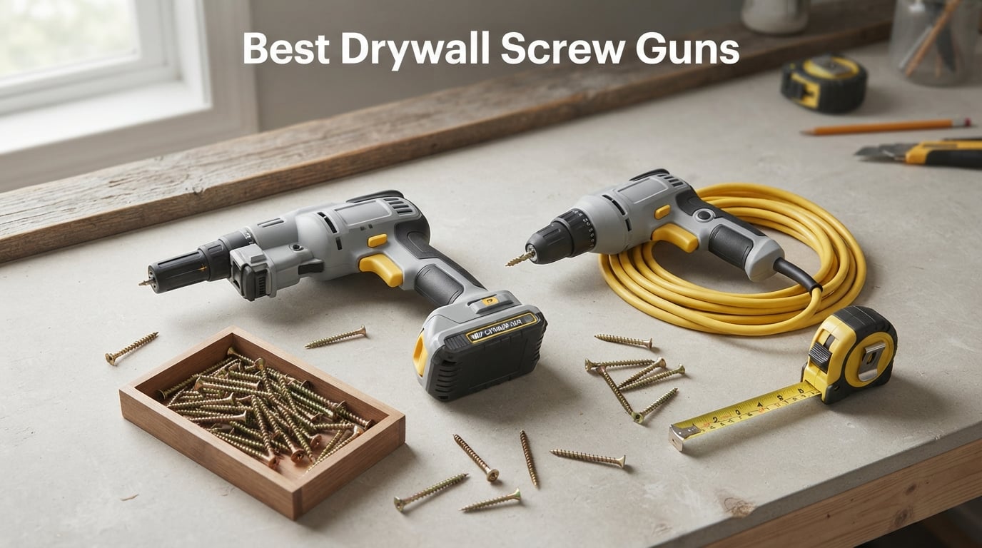 8 Best Drywall Screw Guns (October 2026) Tested & Reviewed