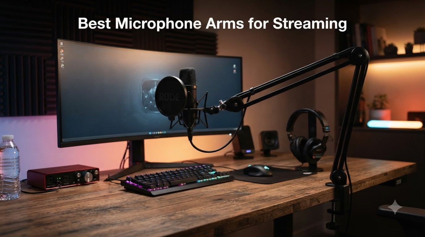 10 Best Microphone Arms for Streaming (September 2026) Ranked