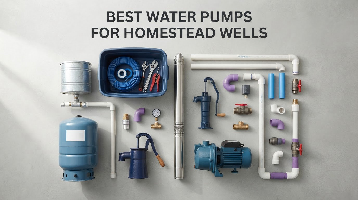 10 Best Water Pumps for Homestead Wells (October 2026)