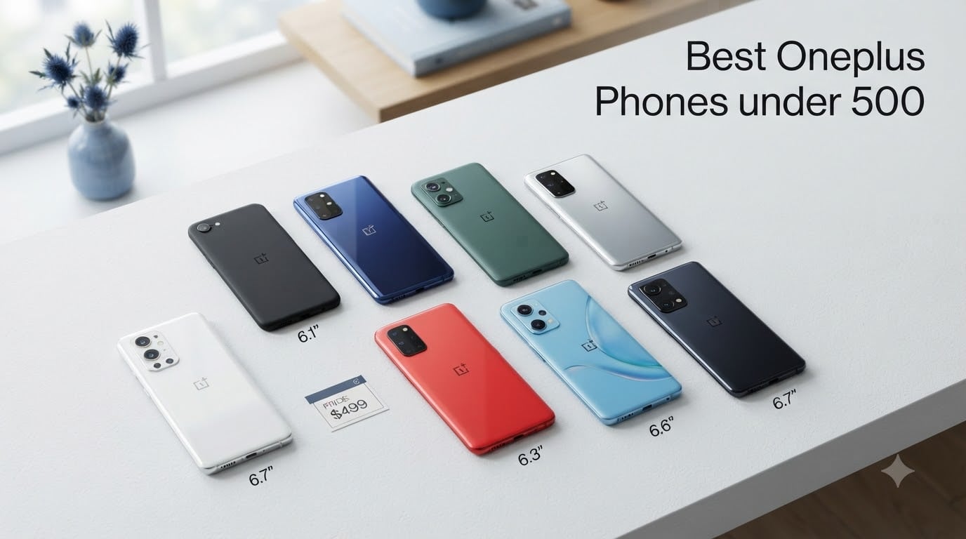8 Best OnePlus Phones Under $500 (September 2026) Tested & Ranked