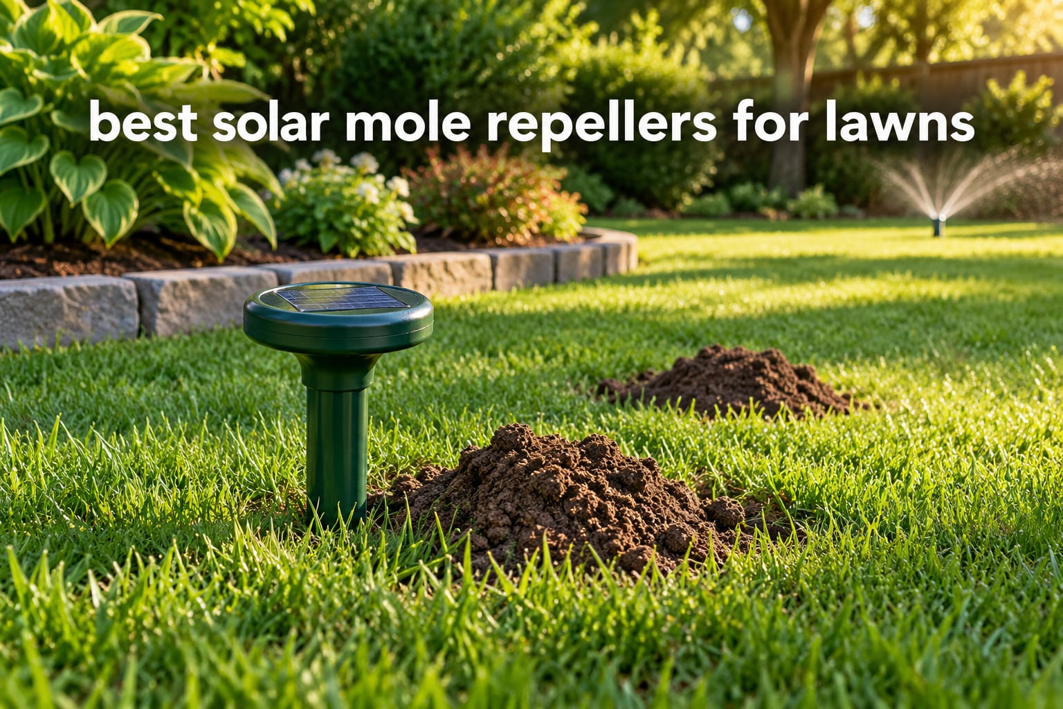 12 Best Solar Mole Repellers for Lawns (October 2026)